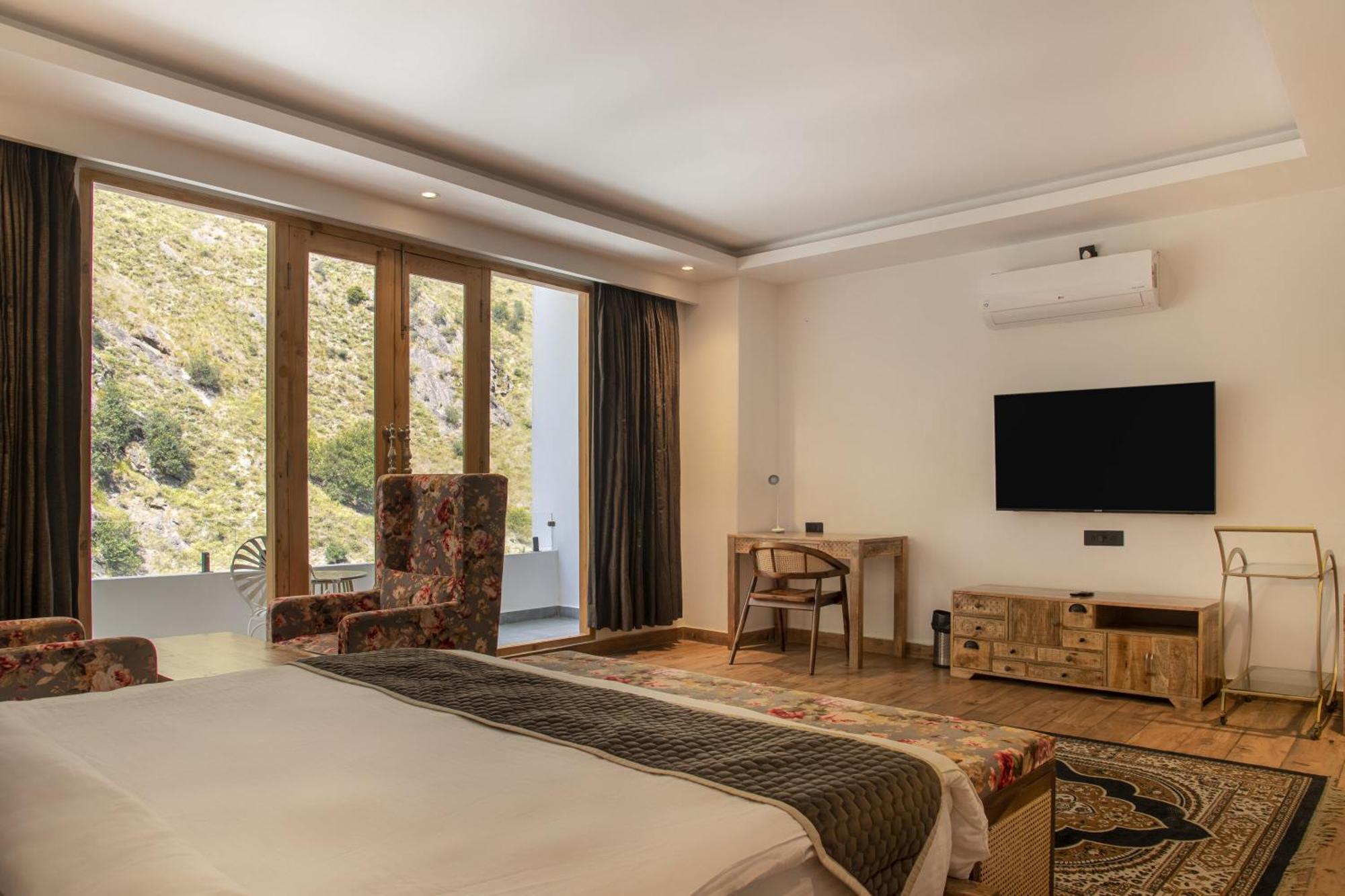 Echor Palm Bliss Riverside Resort & Spa Kasol Ngoại thất bức ảnh