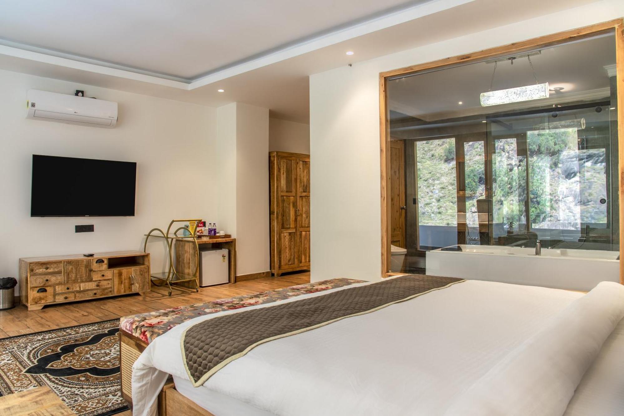 Echor Palm Bliss Riverside Resort & Spa Kasol Ngoại thất bức ảnh