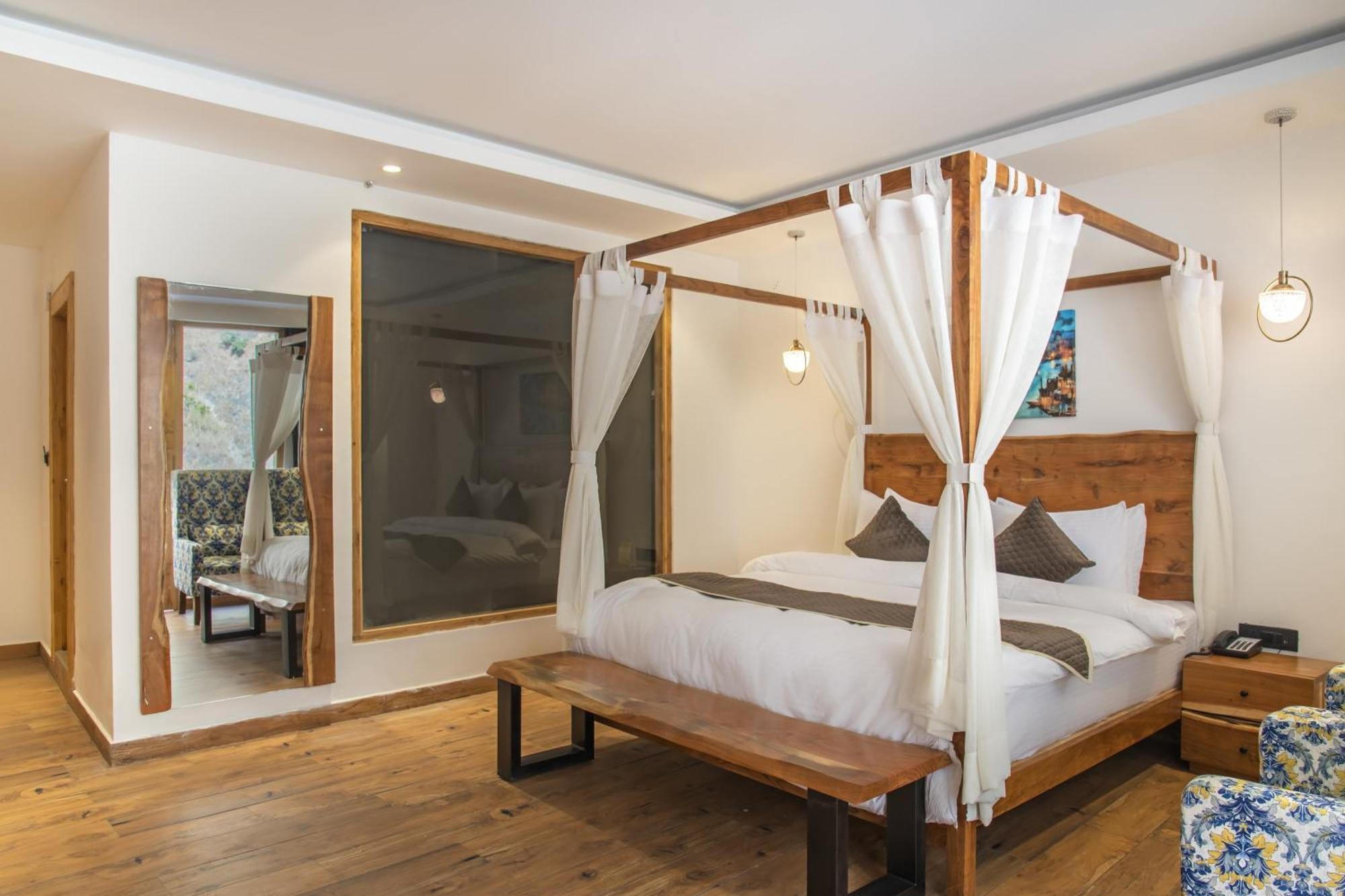 Echor Palm Bliss Riverside Resort & Spa Kasol Ngoại thất bức ảnh