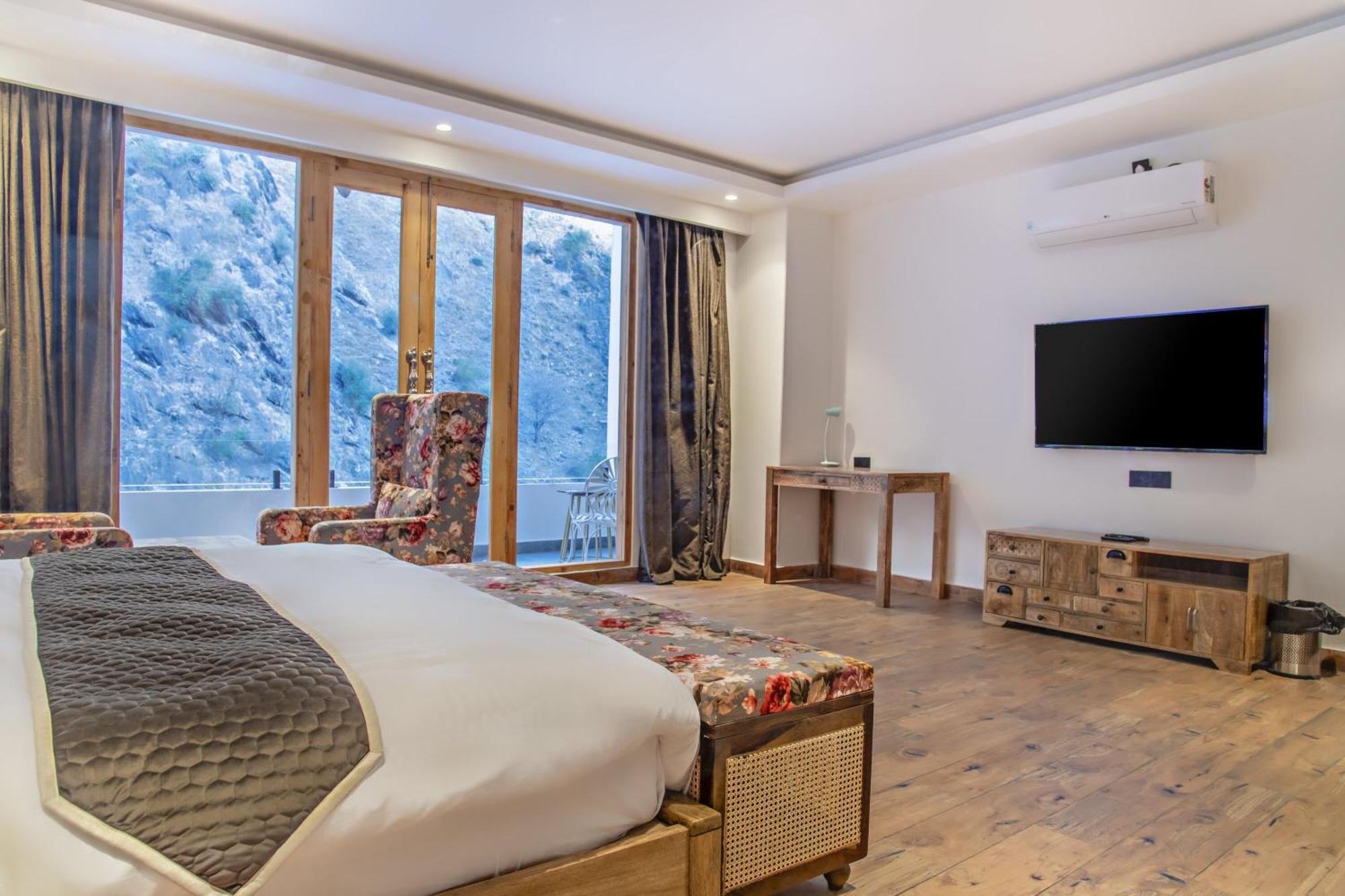 Echor Palm Bliss Riverside Resort & Spa Kasol Ngoại thất bức ảnh