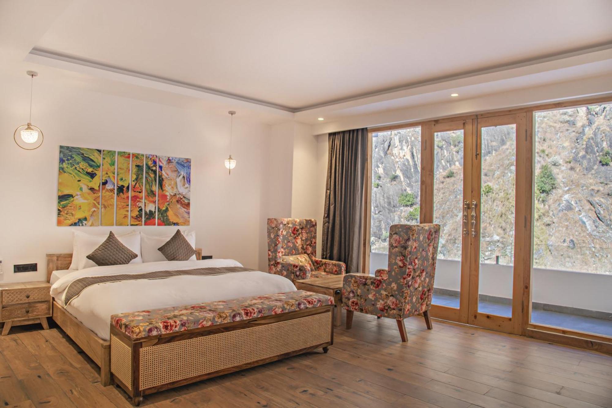 Echor Palm Bliss Riverside Resort & Spa Kasol Ngoại thất bức ảnh