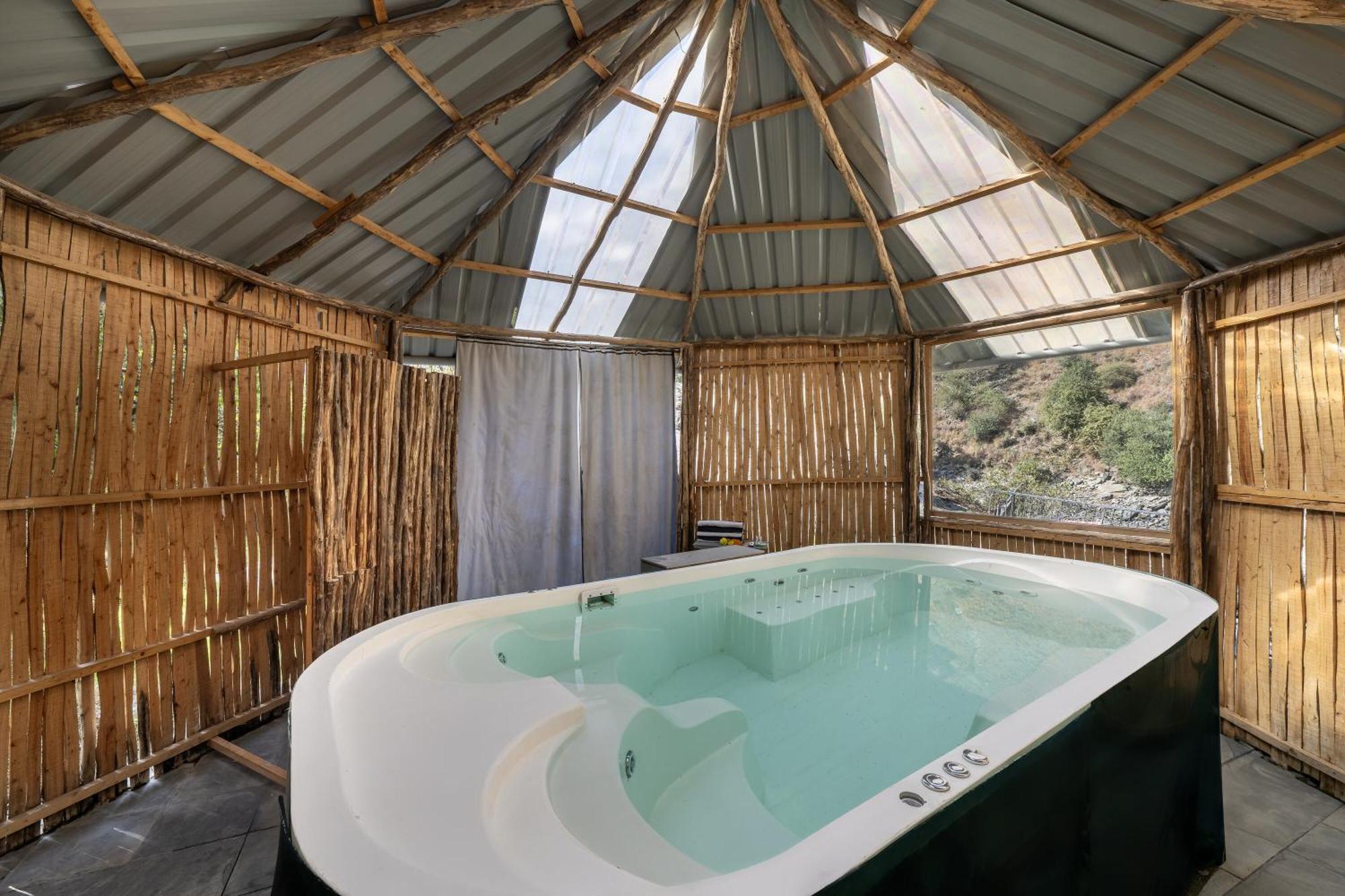 Echor Palm Bliss Riverside Resort & Spa Kasol Ngoại thất bức ảnh