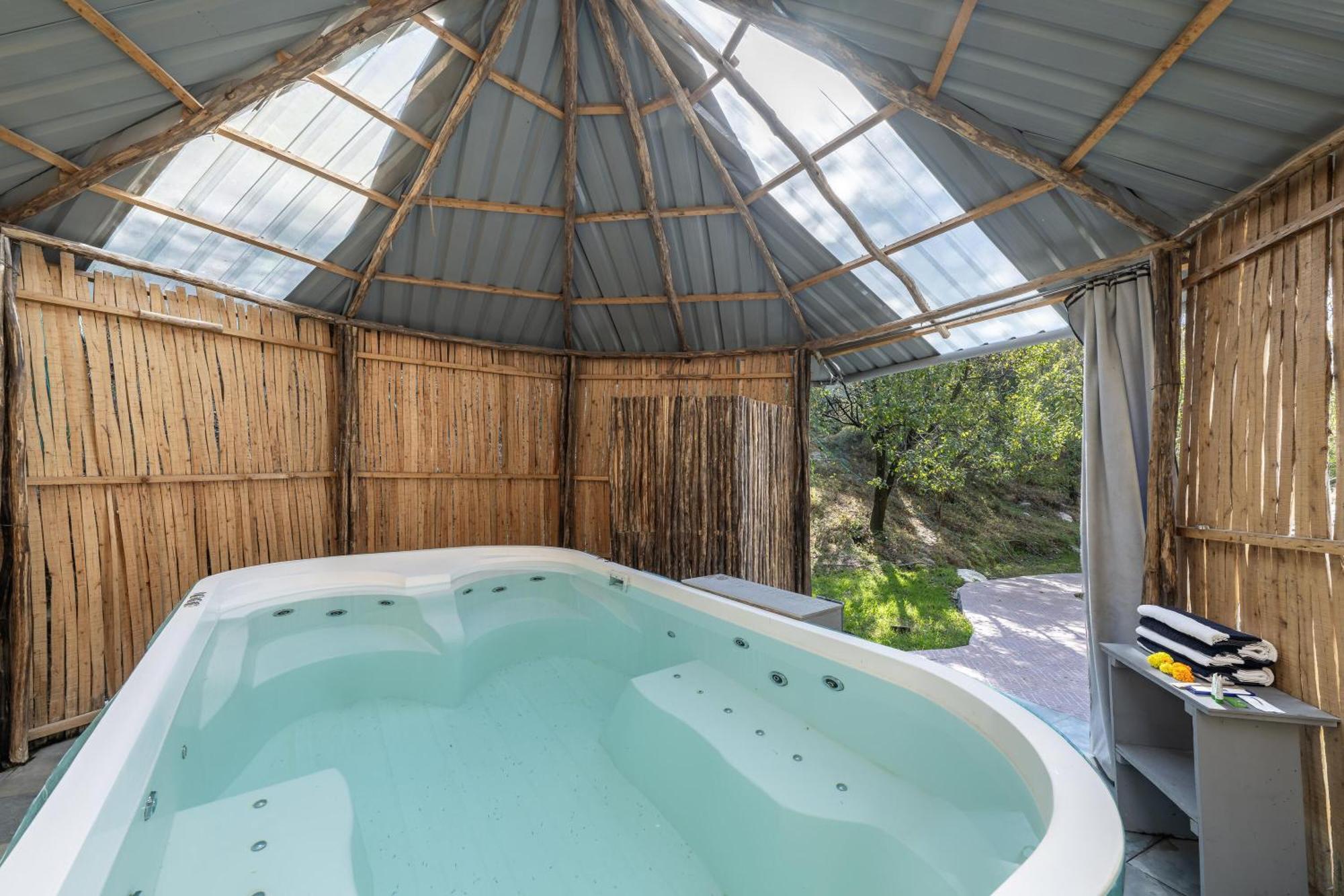 Echor Palm Bliss Riverside Resort & Spa Kasol Ngoại thất bức ảnh